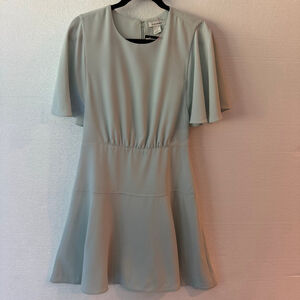 club monaco lynndalyn dress Club Monaco Lynndalyn Short Sleeve Faux Wrap